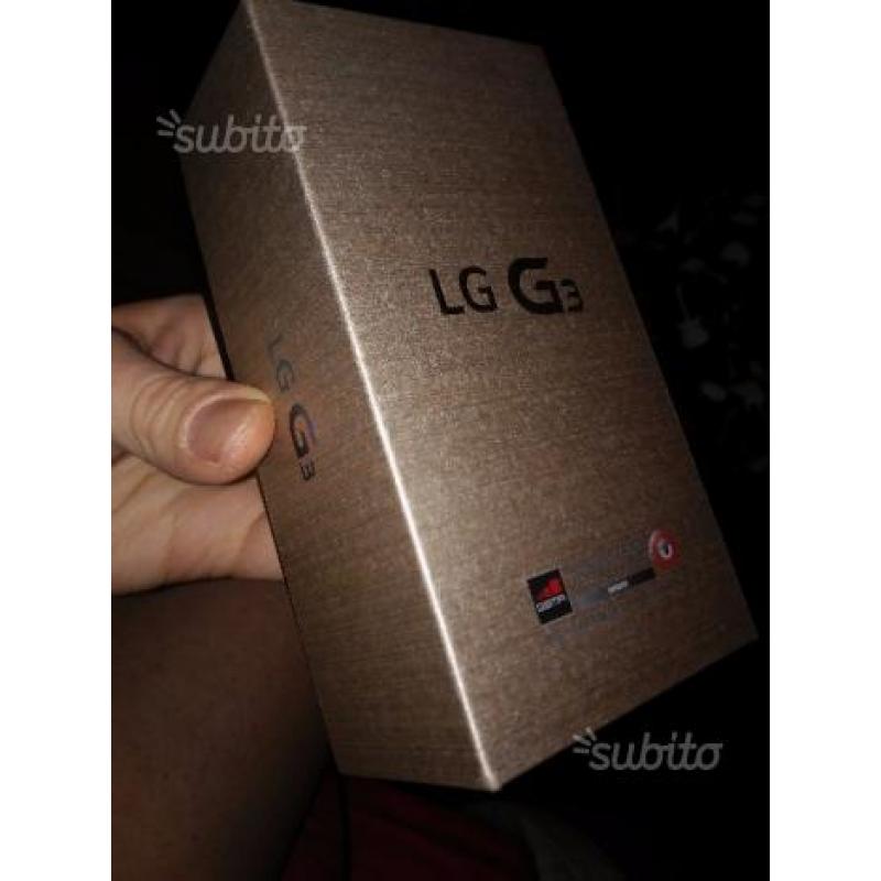 Lg G3 Titanum con custodia slim e pellicole varie