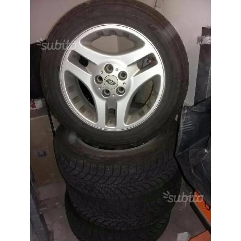 Gomme termiche Bridgestone+cerchi RoverFreelander