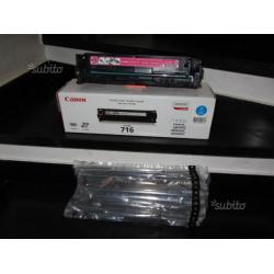 Toner Canon 716 magenta e ciano originali