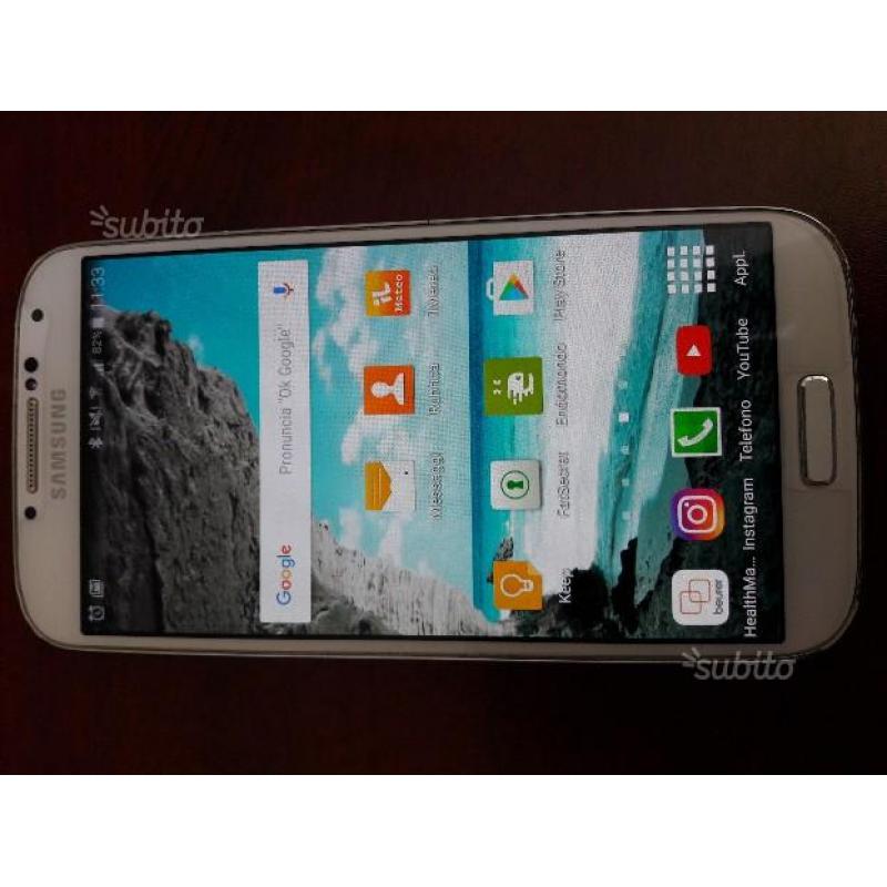 Samsung Galaxy S4 bianco perfettamente funzionante