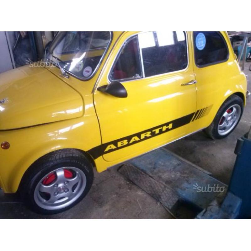 Cerchi da 13 con gomme per Fiat 500 l mozzo 126