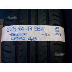 Gomme 225 60 17 Hankook estive usate